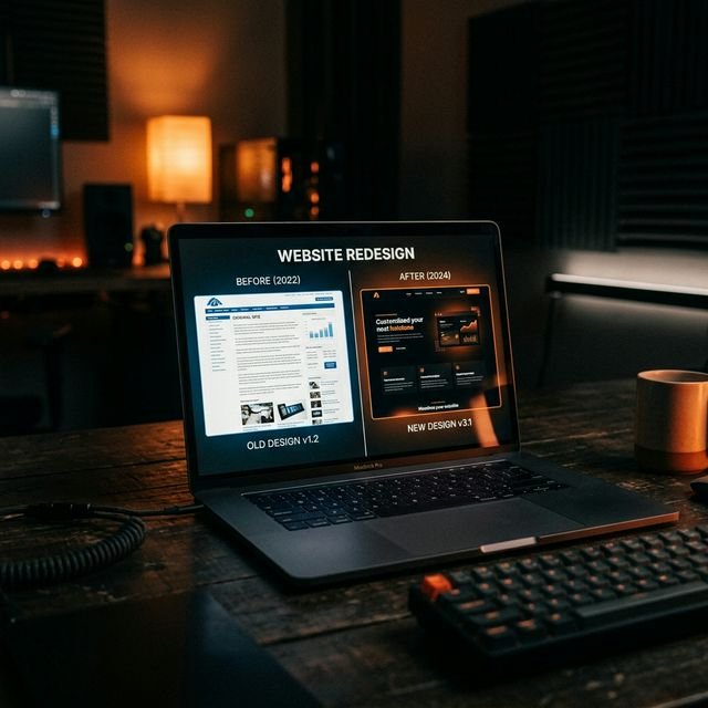 Refonte de site web par Weblance Studio