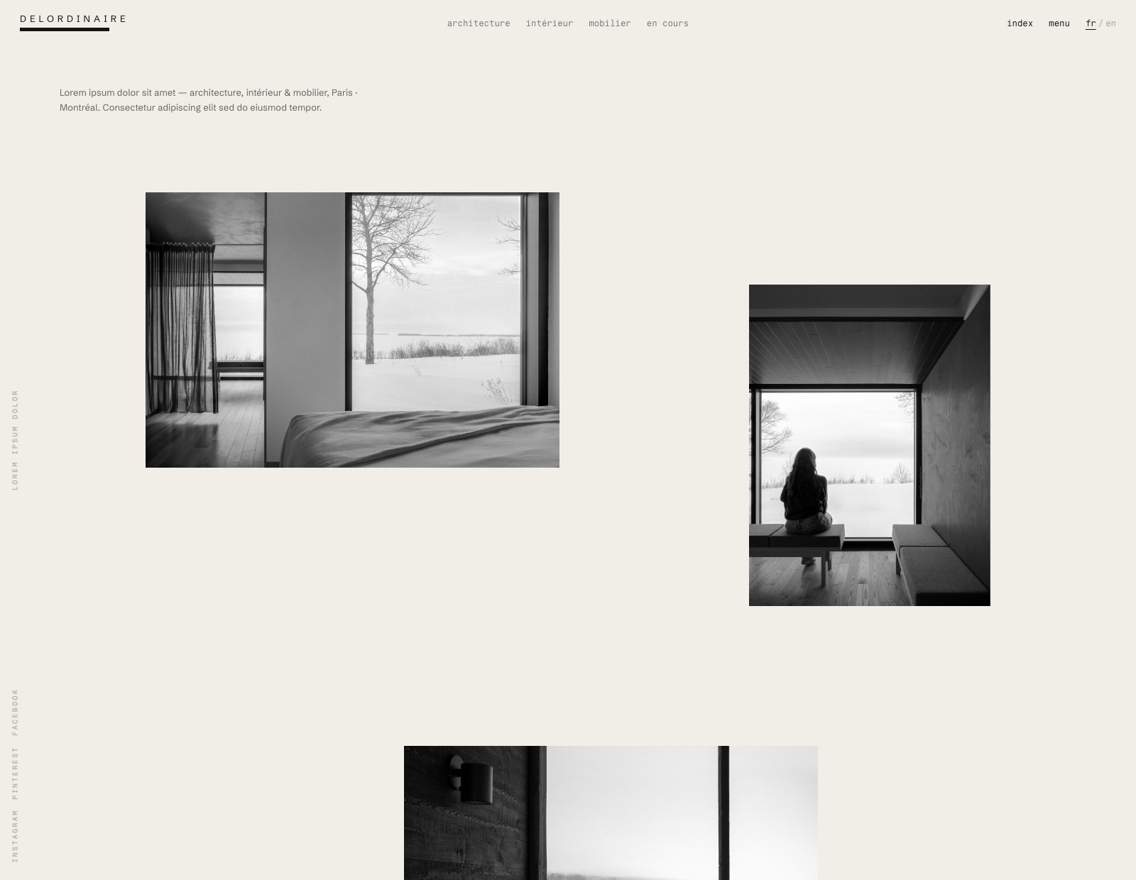Site web Delordinaire réalisé par Weblance Studio